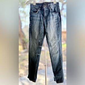 Lucky Brand Boys Skinny Jeans Size 18 Adjustable Waist Medium Wash